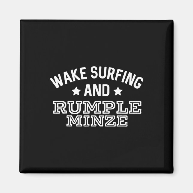Íman Wake Surfing E Rumple Minze Divertido Caiaque Solt (Frente)