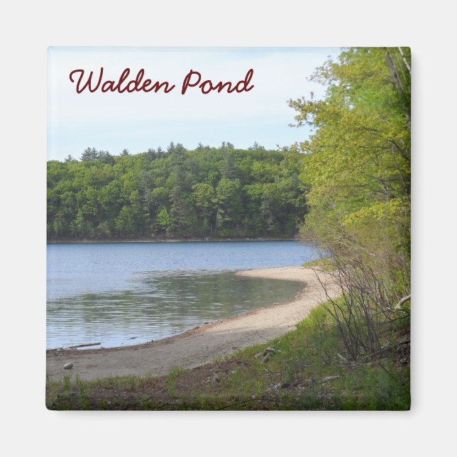 Íman Walden Pond, Concord, MÃES (Frente)