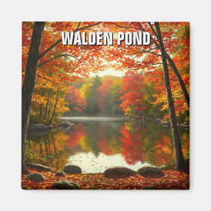 Íman Walden Pond Massachusetts Viagem