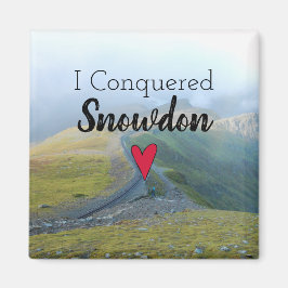 Íman Wales Conquistou a paisagem de Snowdon Welsh Rail