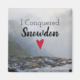Íman Wales Conquistou a paisagem de Snowdon Welsh Strea