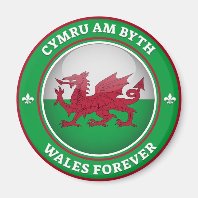 Íman Wales Forever (Frente)