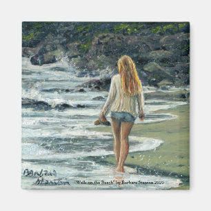 Íman "Walk on the Beach" Magnet