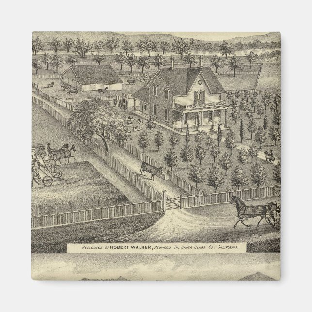 Íman Walker, residências de Ball (Frente)