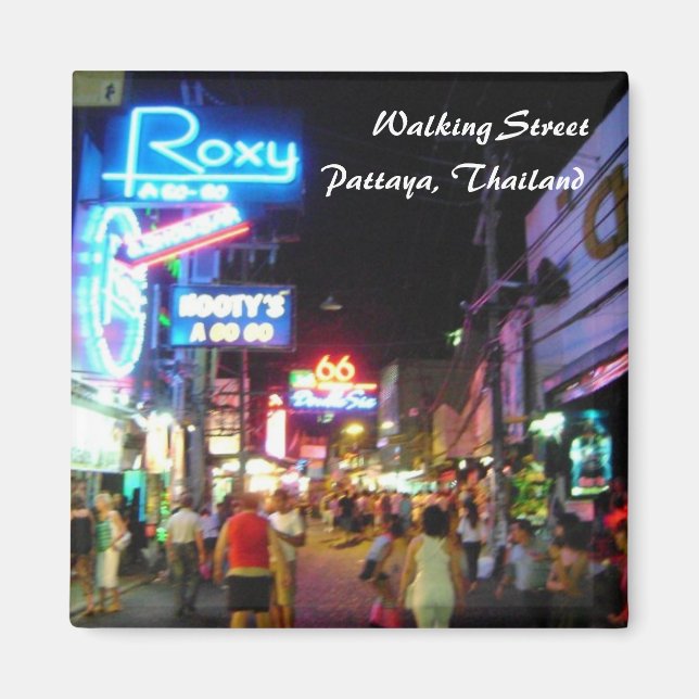 Íman Walking Street, Pattaya, Tailândia (Frente)