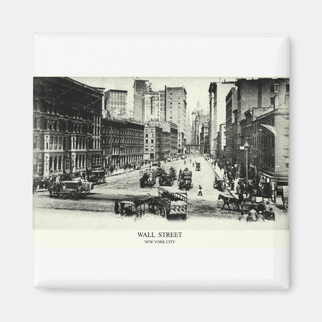 Íman Wall Street 1900 (Frente)