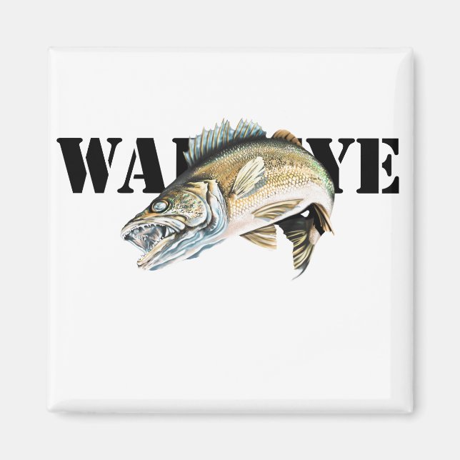 Íman Walleye (Frente)