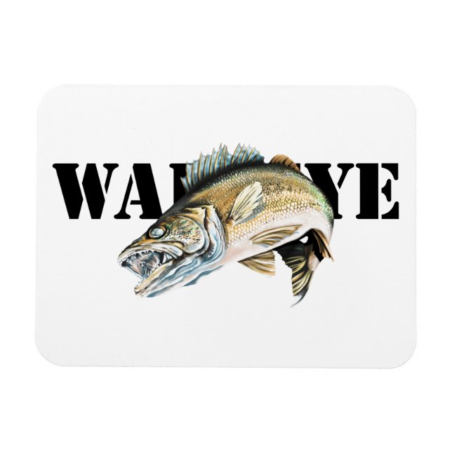 Íman Walleye (Horizontal)