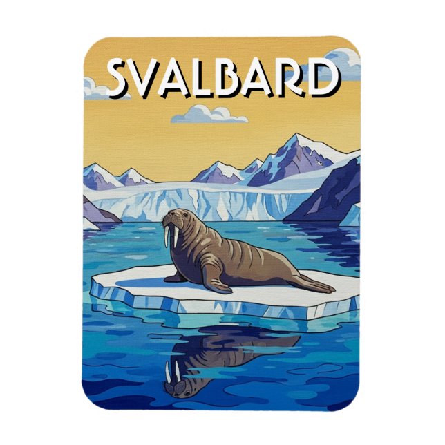 Íman Walrus in Svalbard Norway (Vertical)