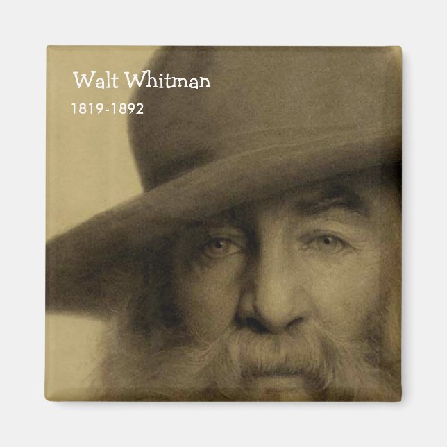 Íman Walt Whitman (Frente)