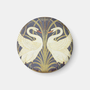 Íman Walter Crane Cisne, Junco E Íris Art Nouveau