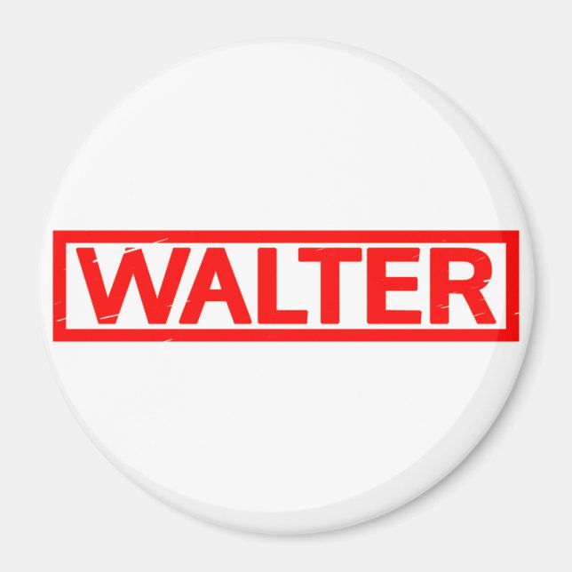 Íman Walter Stamp (Frente)