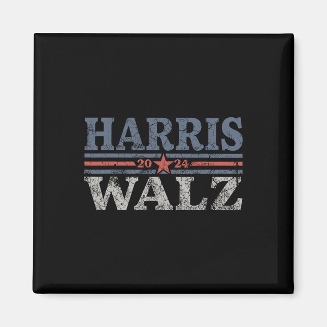 Íman Waltz 2024 Eleição Kamala Harris Tim Waltz 2024 3 (Frente)