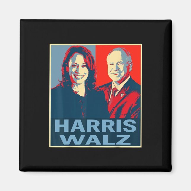 Íman Waltz 2024 Presidente Eleitoral Kamala Harris Tim  (Frente)