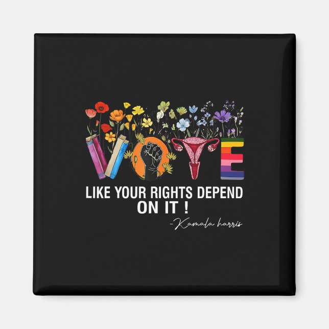 Íman Waltz Vote Como Seus Direitos Depende Disso Femini (Frente)