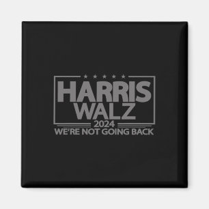 Íman Walz 2024 Não vamos voltar Kamala Harris Vp Wa