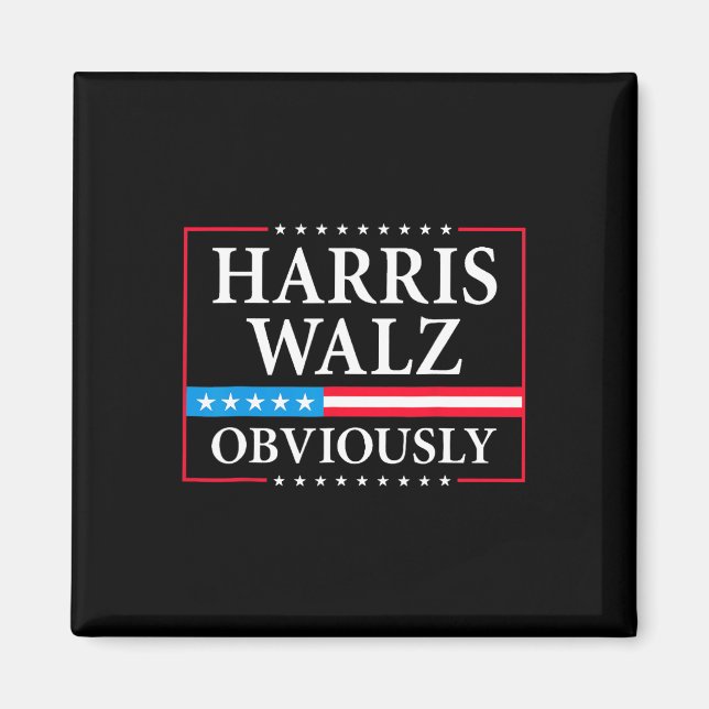 Íman Walz Obviamente Presidente Kamala Harris Eleita Wa (Frente)