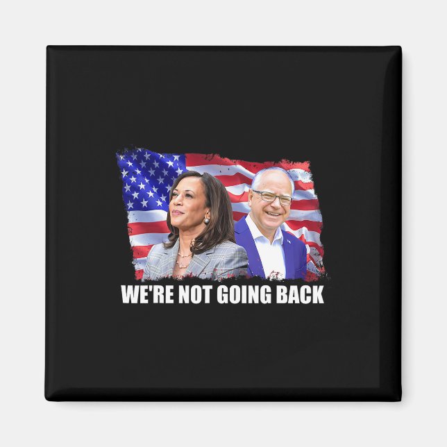 Íman WAlzheimer 2024 Kamala Harris Primeira Mulher Pres (Frente)