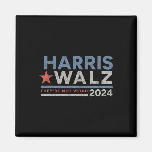 Íman WAlzheimer 2024 Kamala Harris Tim W Não Estranho