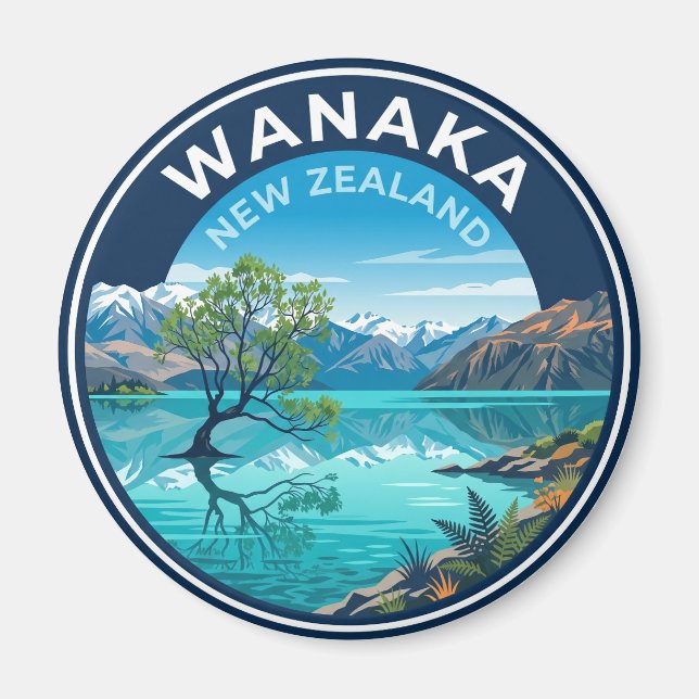 Íman Wanaka Nova Zelândia (Frente)