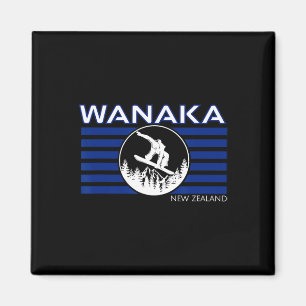 Íman Wanaka Nova Zelândia Esquiando Neozelandês Neve