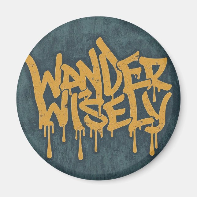 Íman Wander Wisely (Frente)