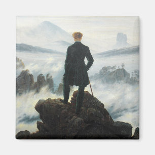 Íman Wanderer sobre o Mar de Fog, Friedrich