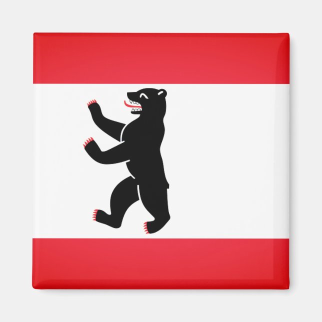 Íman  Wappen Berlins Berliner Bär Magnet (Frente)