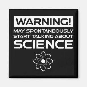 Íman Warning! May Start Talking About Science