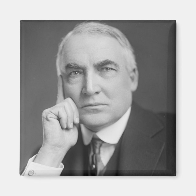 Íman Warren G. Harding (Frente)