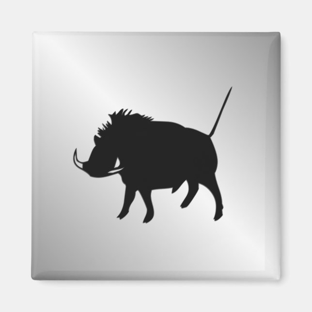 Íman Wart Hog Silver (Frente)