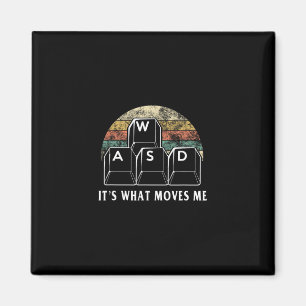 Íman Wasd É O Que Me Move - Divertido Presente De Compu