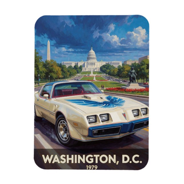Íman Washington DC American Road Cruiser 1979 (Vertical)