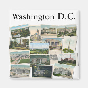 Íman Washington DC: Postcards Vintage Souvenir