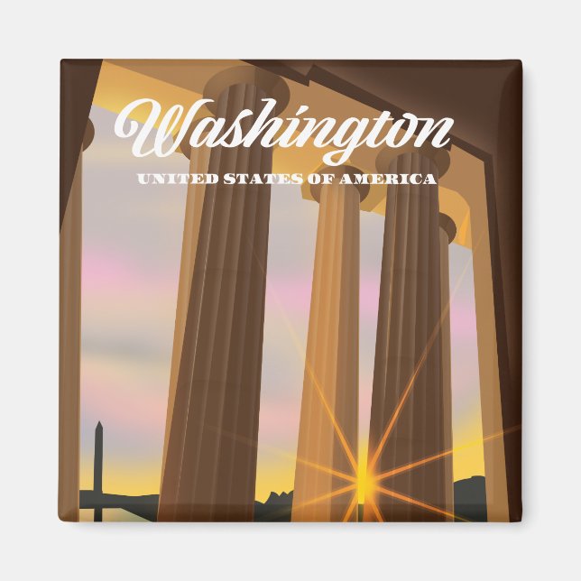 Íman Washington Estados Unidos da América (Frente)