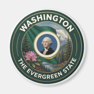 Íman Washington Puget Sound Herança e Charme Florestal