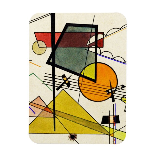 Íman Wassily Kandinsky - Melodisch (Vertical)