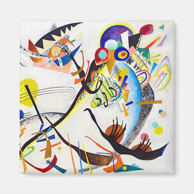 Íman Wassily Kandinsky O Pássaro (Frente)