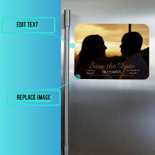 Íman Watercolor Deixa 02 Salvar a Data