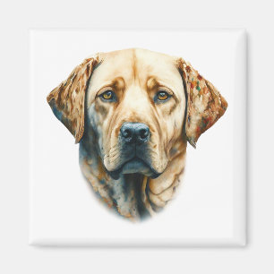 Íman Watercolor Labrador Retriever