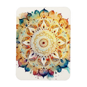 Íman Watercolor Mandala