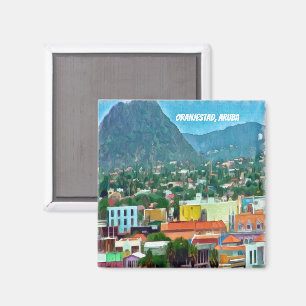 Íman Watercolor Oranjestad, Aruba