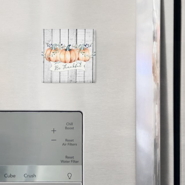 Íman Watercolor Rustic Pumpkins (In Situ (Fridge))