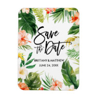 Watercolor Tropical Coral Floral Salvar Data
