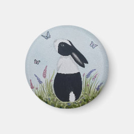 Íman Watercolour Dutch Bunny Rabbit