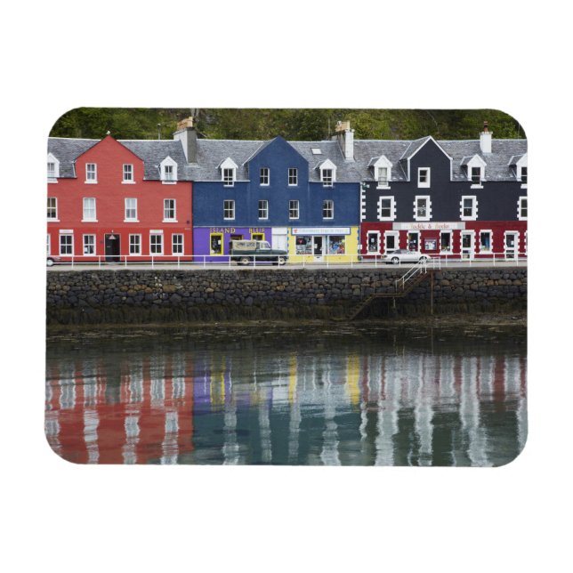 Íman Waterfront, Tobermory, Ilha de Mull, Escócia (Horizontal)