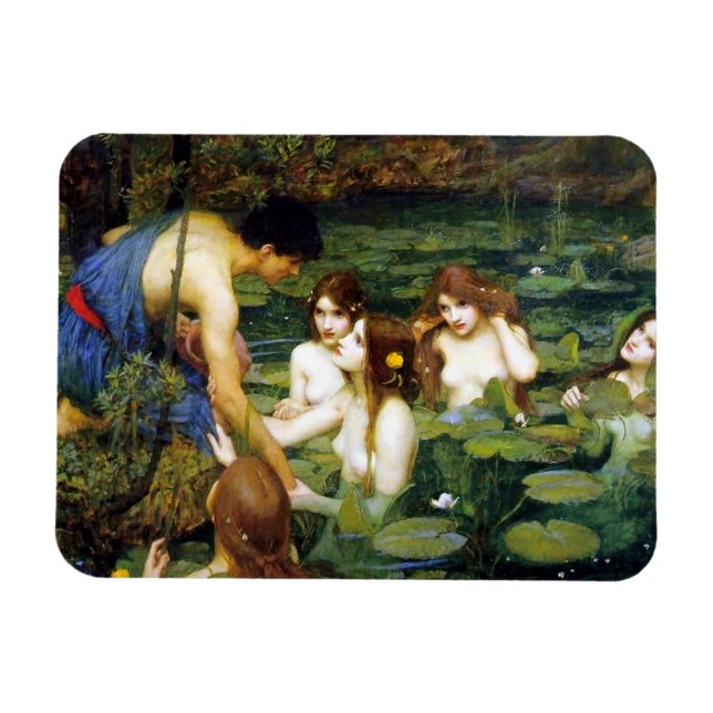 Íman Waterhouse Hylas e o Magnet dos Ninfhs (Horizontal)