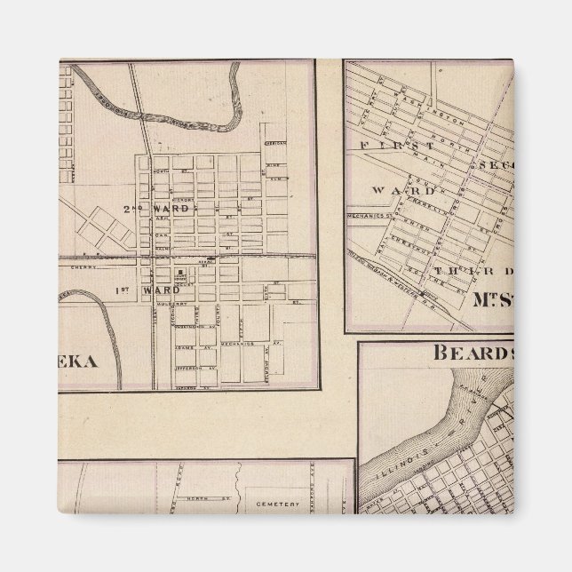 Íman Watseka, Paris, Monte Sterling, Beardstown e Arcol (Frente)