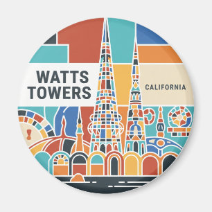 Íman Watts Towers de Simon Rodia State Historic Park