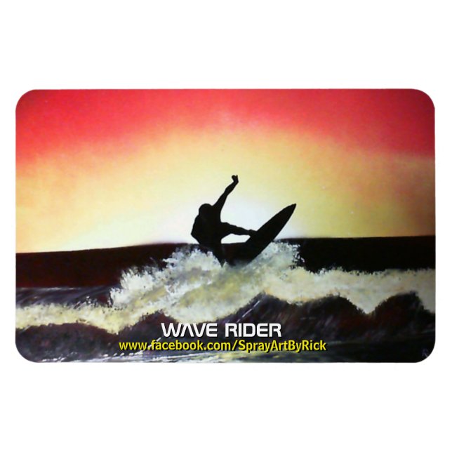 Íman Wave Rider (Horizontal)